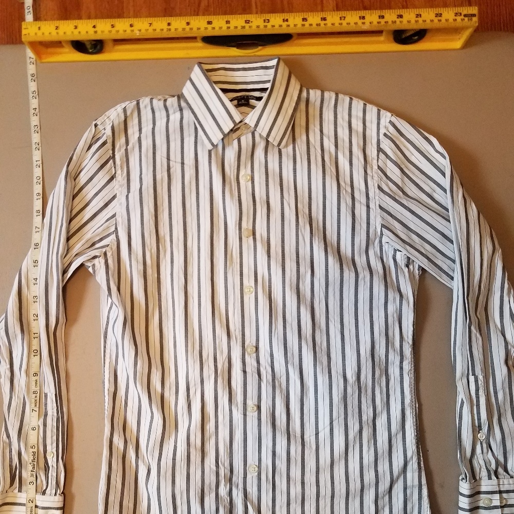 Apt. 9 Mens Small Button Front Long Sleeve